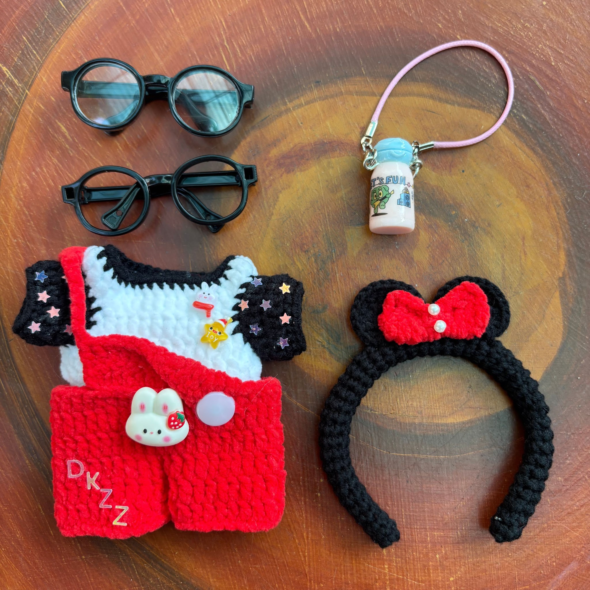 Set chuột Mickey doll 10cm và Kakadoll